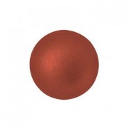 Cabuchon de vidrio par Puca® 14mm - Bronze red mat 00030/01750